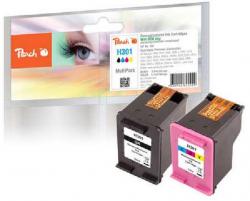 PEACH kompatibilní cartridge HP No 301 MultiPack, black, color PEACH kompatibilní cartridge HP No 301 MultiPack, black, color