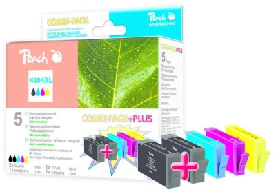 Peach Kompatibilní cartridge HP No 364XL MultiPack Plus, 2xbk, c, m, y Peach Kompatibilní cartridge HP No 364XL MultiPack Plus, 2xbk, c, m, y