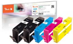 PEACH kompatibilní cartridge HP No 655 MultiPack Plus, 2xbk, c, m, y, 2x19ml, 3x12ml PEACH kompatibilní cartridge HP No 655 MultiPack Plus, 2xbk, c, m, y, 2x19ml, 3x12ml