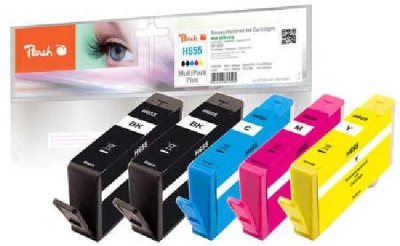 Peach Kompatibilní cartridge HP No 655 MultiPack Plus, 2xbk, c, m, y, 2x19ml, 3x12ml Peach Kompatibilní cartridge HP No 655 MultiPack Plus, 2xbk, c, m, y, 2x19ml, 3x12ml