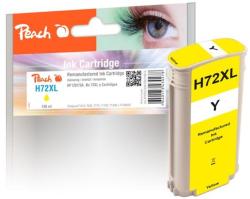 PEACH kompatibilní cartridge HP No. 72 (XL), žlutá, C9373A, 138ml PEACH kompatibilní cartridge HP No. 72 (XL), žlutá, C9373A, 138ml
