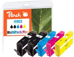 PEACH kompatibilní cartridge HP No. 903, Multi-Pack-Plus, 2x bk, 1x c,m,y PEACH kompatibilní cartridge HP No. 903, Multi-Pack-Plus, 2x bk, 1x c,m,y
