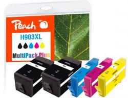 PEACH kompatibilní cartridge HP No. 903XL, Multi-Pack-Plus, 2x bk, 1x c,m,y PEACH kompatibilní cartridge HP No. 903XL, Multi-Pack-Plus, 2x bk, 1x c,m,y