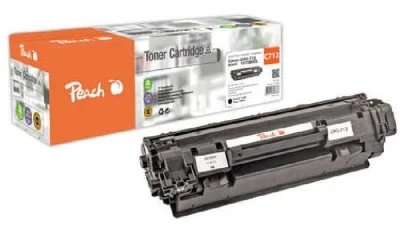 Peach Kompatibilní toner Canon CRG-712, černá, 1500str.