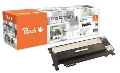 Peach Kompatibilní toner HP W2070A, No 117A, černá, 1000 výnos