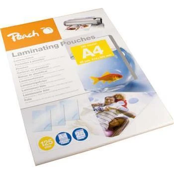 Peach Laminovací folie A4 (216x303mm) Laminating Pouch, 125mic, 25ks Peach Laminovací folie A4 (216x303mm) Laminating Pouch, 125mic, 25ks