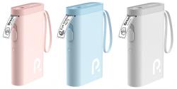 PEACH PE110 - tiskárna samolepících štítků, nabíjecí, růžová PEACH PE110 - tiskárna samolepících štítků, nabíjecí, růžová