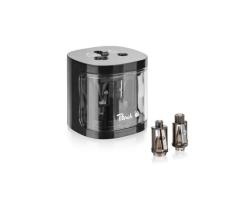 PEACH PO102 - elektrické ořezávátko na tužky, 4xAA, dětský zámek, černé PEACH PO102 - elektrické ořezávátko na tužky, 4xAA, dětský zámek, černé