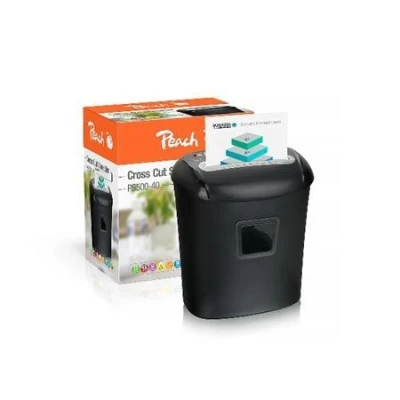 Peach Skartovač Cross Cut Shredder PS500-40, křížový řez, P-4, 21 l