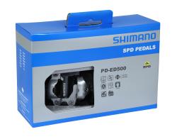 SHIMANO Pedály SPD PD-ED500 černé + zarážky