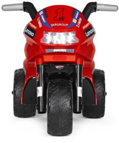 Peg Pérego PEG PÉREGO Ducati Mini Evo 25W 6V Tříkolka ELEKTRICKÉ VOZÍTKO