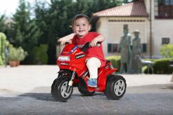 Peg Pérego PEG PÉREGO Ducati Mini Evo 25W 6V Tříkolka ELEKTRICKÉ VOZÍTKO