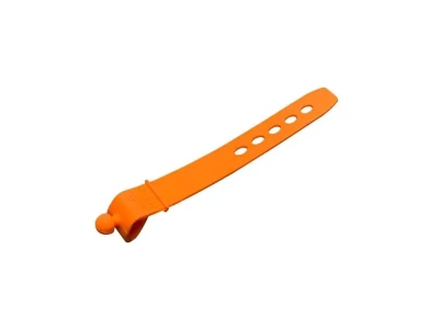 Peggy Peg oranžový silikonový pásek 13,5 cm, 4 ks
