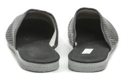 Pegres 1009 šedé pánské nadměrné pantofle