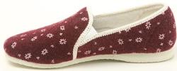 Pegres 1032 vínové dámské papuče