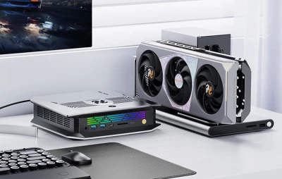 Peladn S-3 tmavě šedá a černá Thunderbolt 5 dokovací stanice