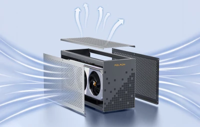 Peladn X-2 tmavě šedá Thunderbolt 3 eGPU dokovací stanice