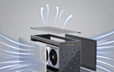 Peladn X-2 tmavě šedá Thunderbolt 3 eGPU dokovací stanice