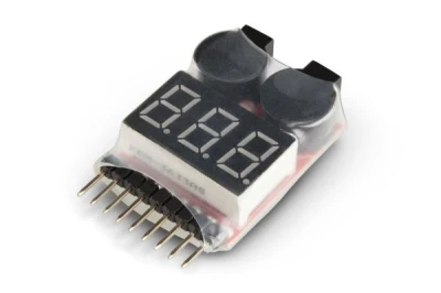 Pelikan LiPo alarm 2-8S zvuková signalizace napětí