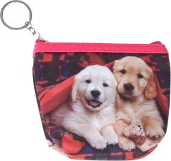 Peněženka dětská na zip pejsci štěňátka 6 druhů plast