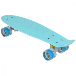 Pennyboard Enero 56 cm s LED kolečky Blue King