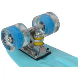 Pennyboard Enero 56 cm s LED kolečky Blue King