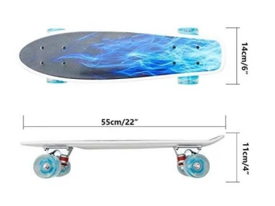 GGV Grafitti 2598 s LED kolečky Pennyboard