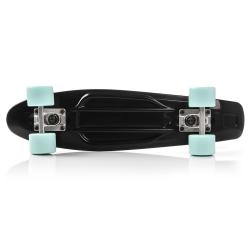 Meteor 56 cm AL truck černý - mátový pennyboard