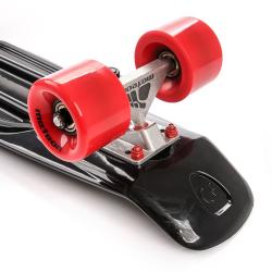 Meteor MTR 56 cm AL truck černo - červený pennyboard