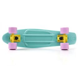 Meteor 56 cm AL truck mátový - růžový pennyboard