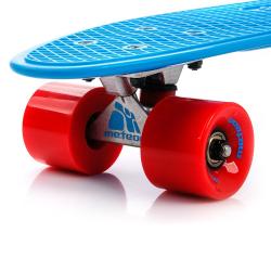 Meteor 56 cm AL truck petrolejový - červený Pennyboard