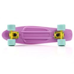 Meteor 56 cm AL truck růžový - mátový Pennyboard