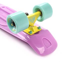 Meteor 56 cm AL truck růžový - mátový Pennyboard