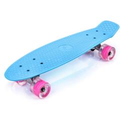 Meteor 56 cm s LED kolečky Blue Pennyboard Meteor 56 cm s LED kolečky Blue Pennyboard