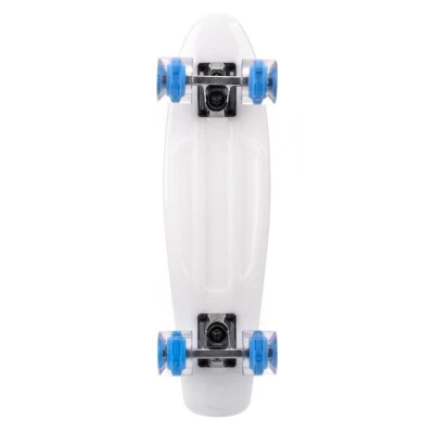 Meteor 56 cm s LED kolečky Transparent Pennyboard