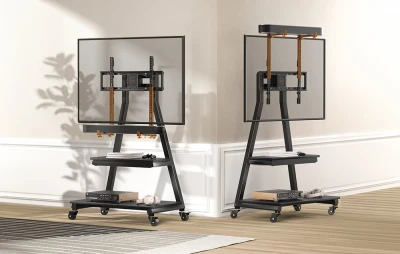 Perlegear PGFS08-US černý 43-80" podlahový držák TV
