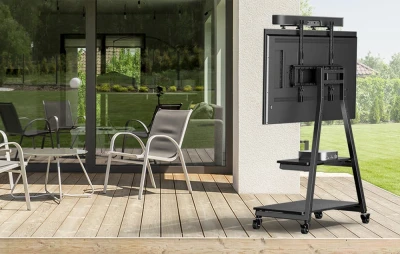 Perlegear PGFS08-US černý 43-80" podlahový držák TV