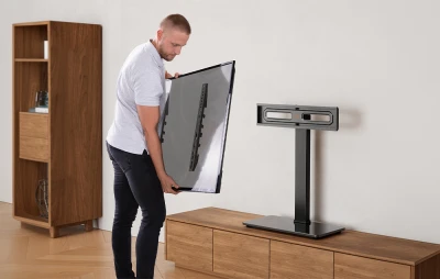 Perlegear PGTVS26-US černý stojan na TV 32-70"