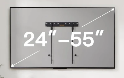 Perlegear PGMT7 černý TV držák na zeď, 24-55"