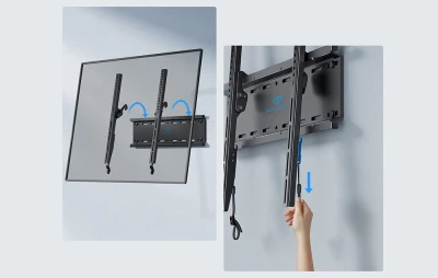 PerleSmith PSMTK1-EU 23-60" černý nástěnný držák TV