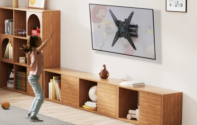 Perlesmith PSMFK1-EU 26-60" černý pohyblivý držák TV