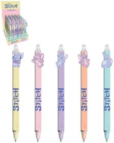 Pero dětské gelové gumovací Stitch mazací 5 druhů Pero dětské gelové gumovací Stitch mazací 5 druhů