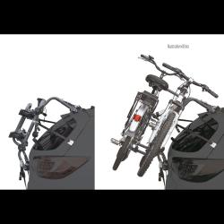 Peruzzo PURE INSTINCT REAR Nosič na zadné dvere pre 2 bicykle