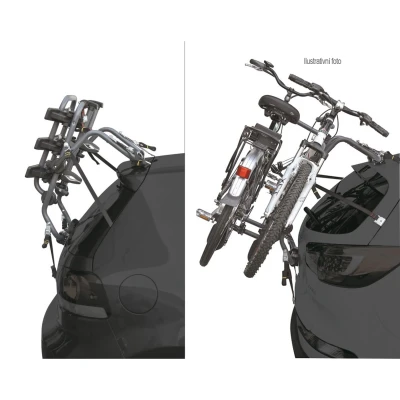 Peruzzo PURE INSTINCT 3 Nosič na zadné dvere pre 3 bicykle