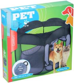 Pet Comfort Skládací ohrádka pro psa i kočku přenosná 100 x 75 cm