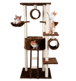 Pet Comfort Škrábadlo pro kočky s pelíškem 165 cm