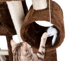 Pet Comfort Škrábadlo pro kočky s pelíškem 165 cm