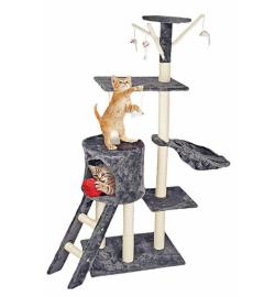 Pet Comfort Škrábadlo pro kočky s pelíškem víceúrovňové 140 cm Pet Comfort Škrábadlo pro kočky s pelíškem víceúrovňové 140 cm