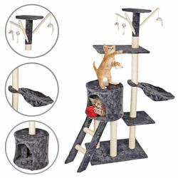 Pet Comfort Škrábadlo pro kočky s pelíškem víceúrovňové 140 cm