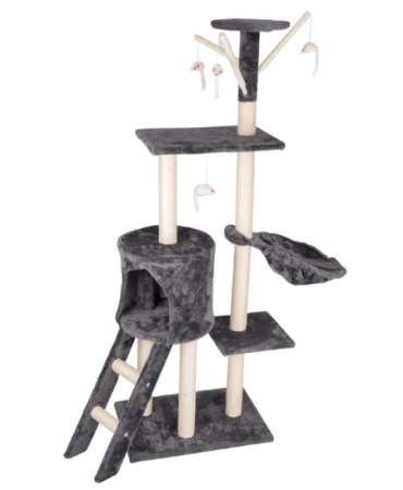 Pet Comfort Škrábadlo pro kočky s pelíškem víceúrovňové 140 cm